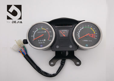 中国 オートバイのためのデジタル オートバイのデジタル黒い走行距離計、速度計および回転速度計 工場