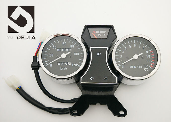 90-A燃料計の表示のための12ボルトのオートバイのデジタル速度計を黒くして下さい